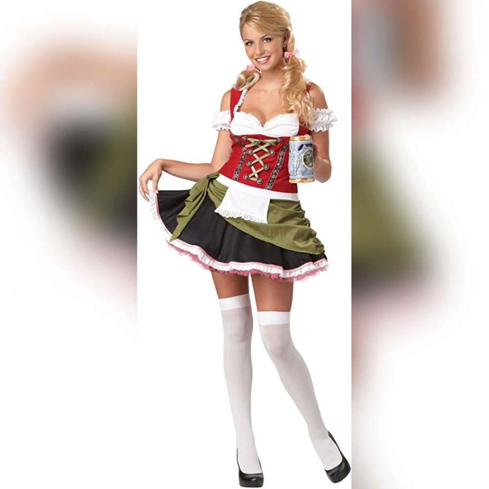 Bavarian Drindle Costume Dress